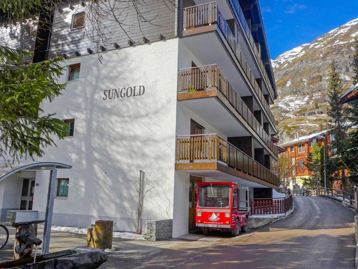 Ferienwohnung Studio Sungold-4 Zermatt Exterior foto